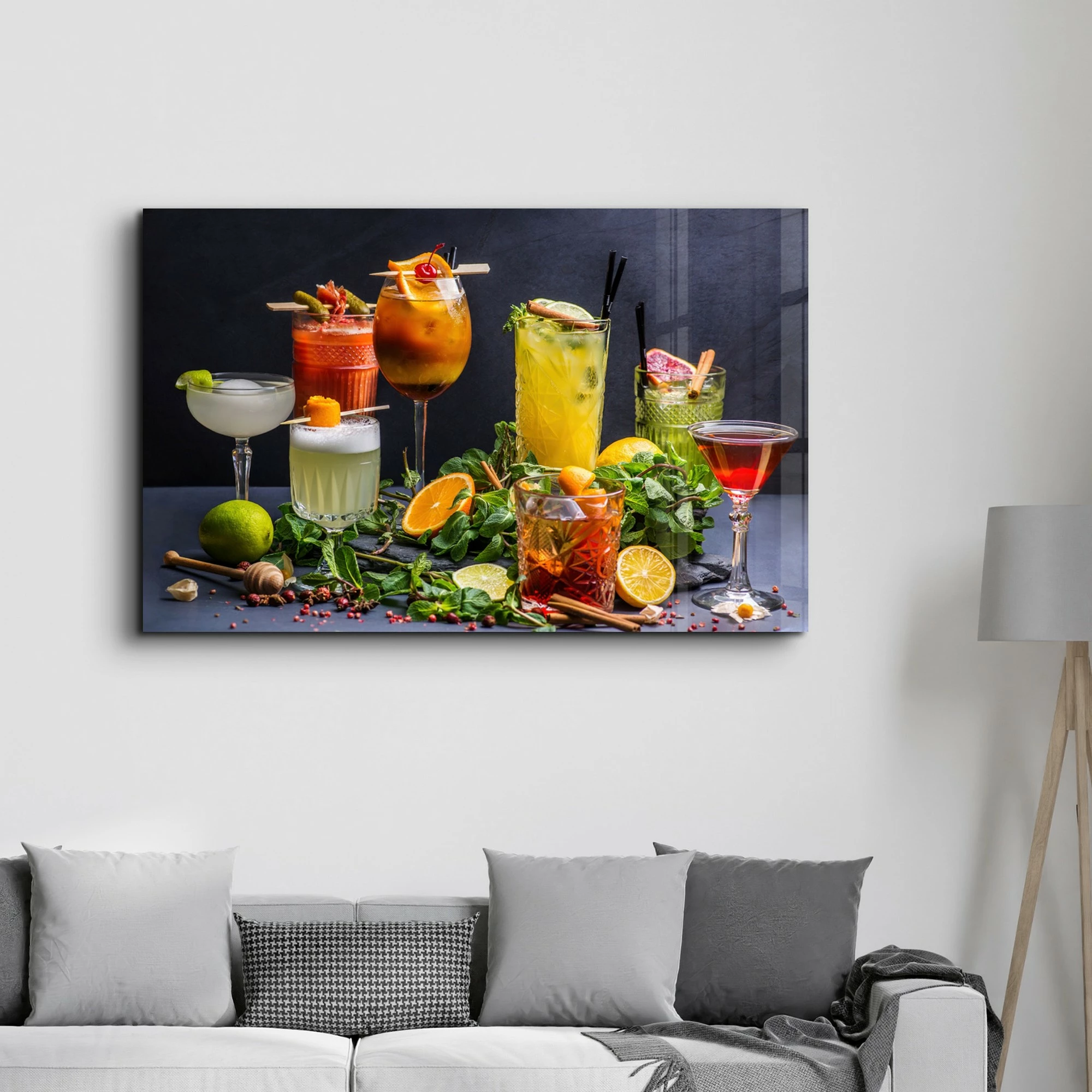 Pikturë dekorative prej xhami të temperuar, Wallity VFT-2051, 46x72cm