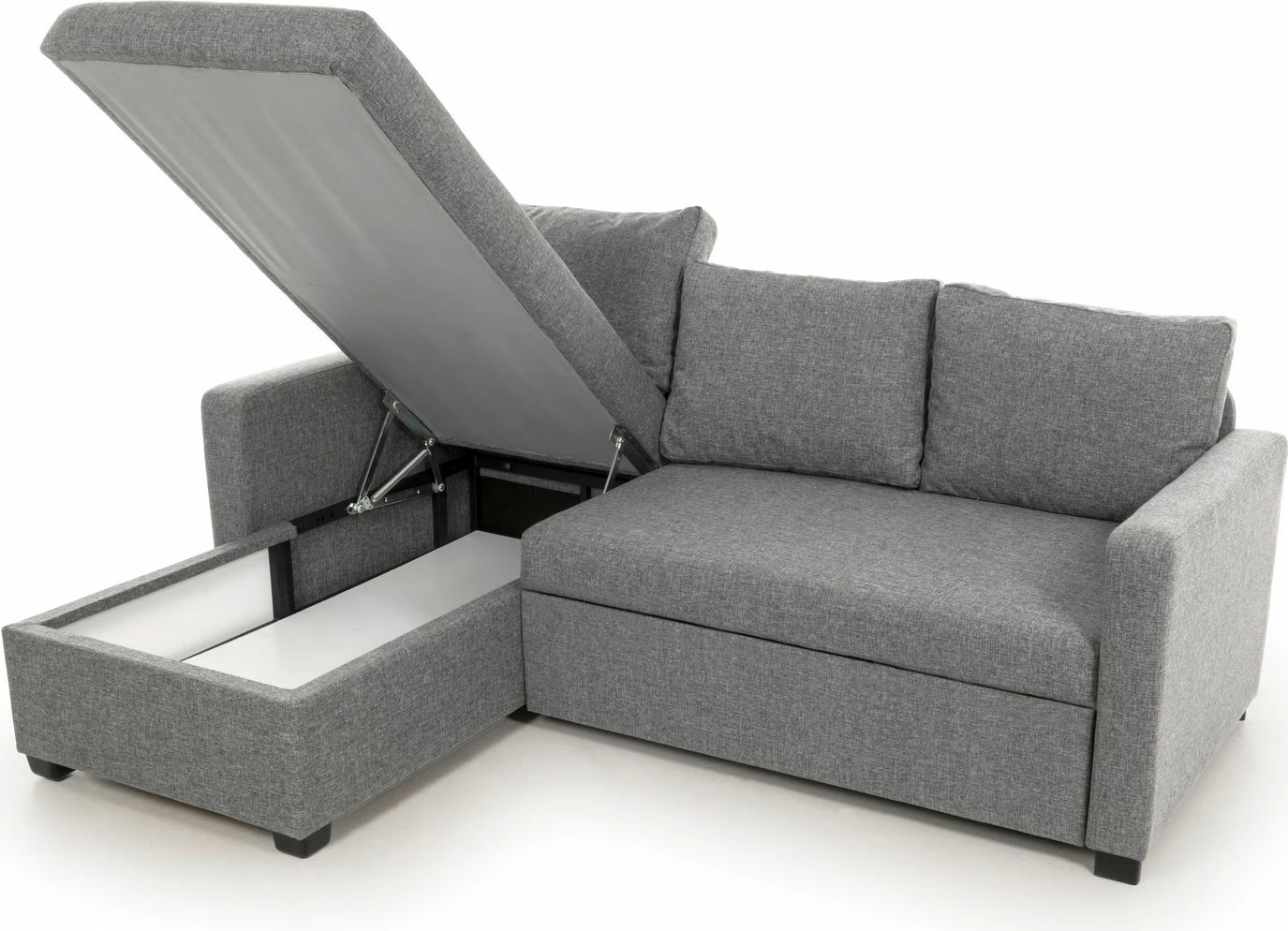 Kënd-sofë krevate Atelier del Sofa, ngjyrë gri e çelët, Kado