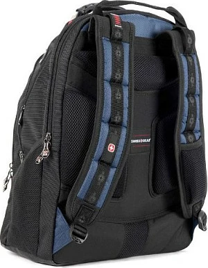 Çantë shpine për laptop Wenger IBEX GA-7316-06F00, zezë/blu/gri