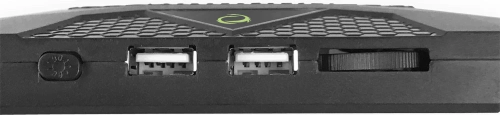 Ftohës për laptop Esperanza EGC107, 3 ventilatorë, i zi