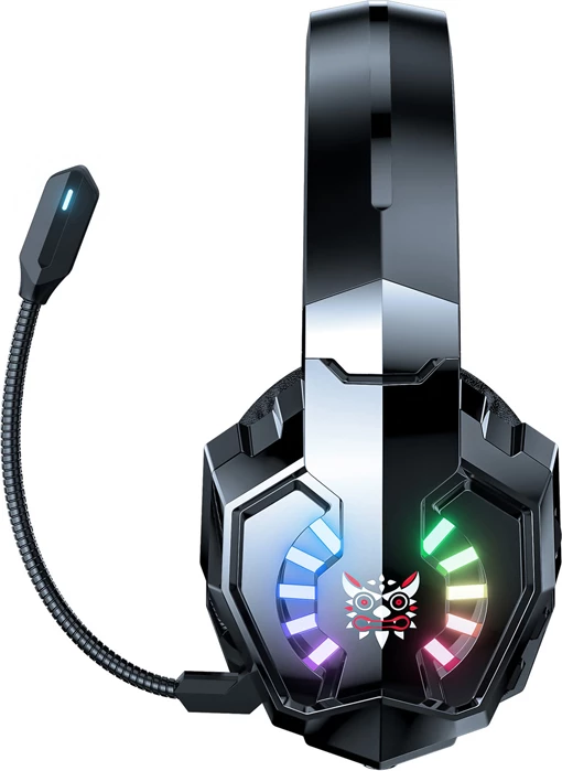 Kufje gaming ONIKUMA B15, wireless Bluetooth 5.4, RGB, mikrofon i shkëputshëm, driver 50 mm, 20 orë bateri, të zeza