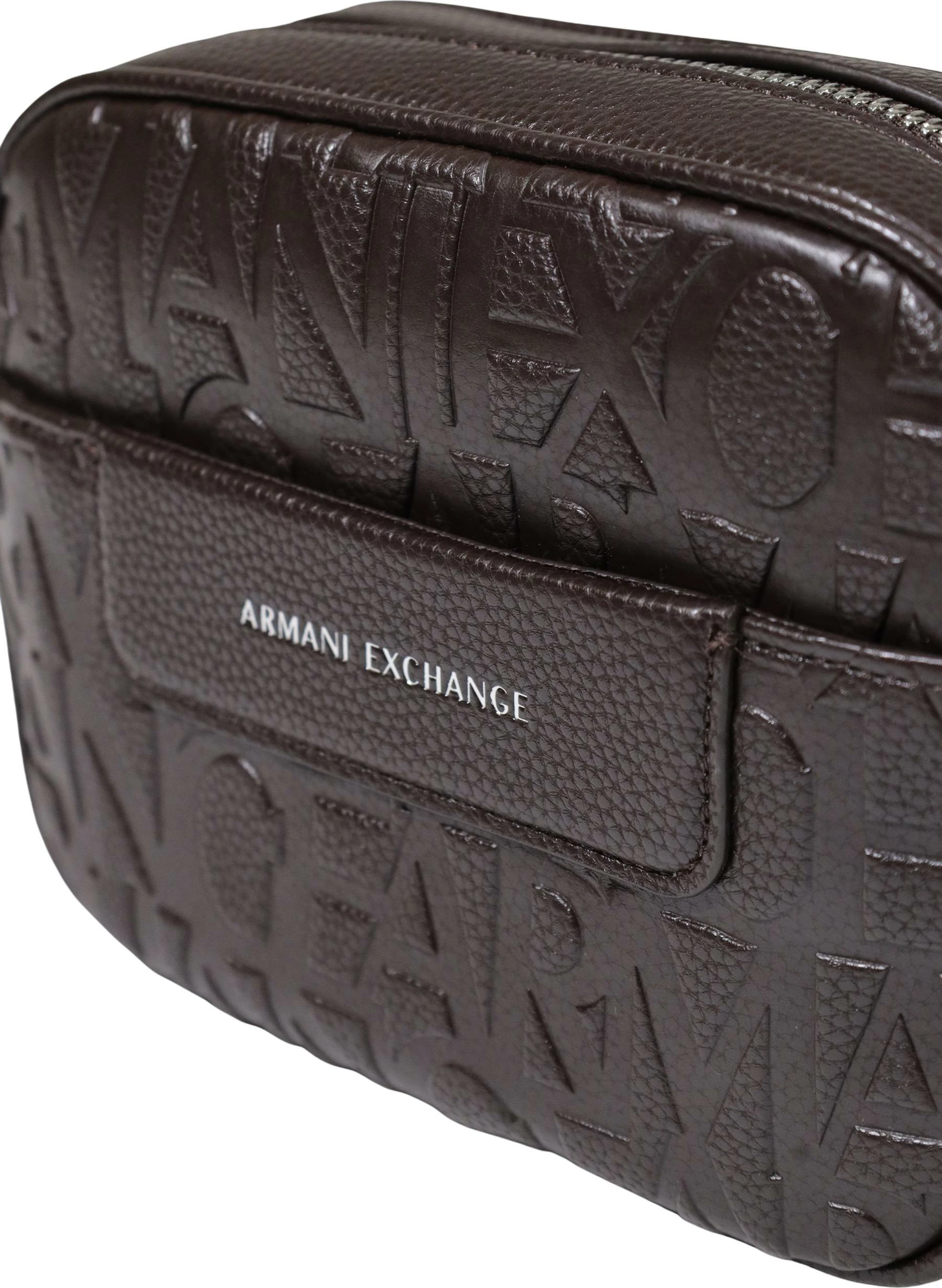Çantë krahu për femra Armani Exchange XW001578 AF15774, kafe e errët