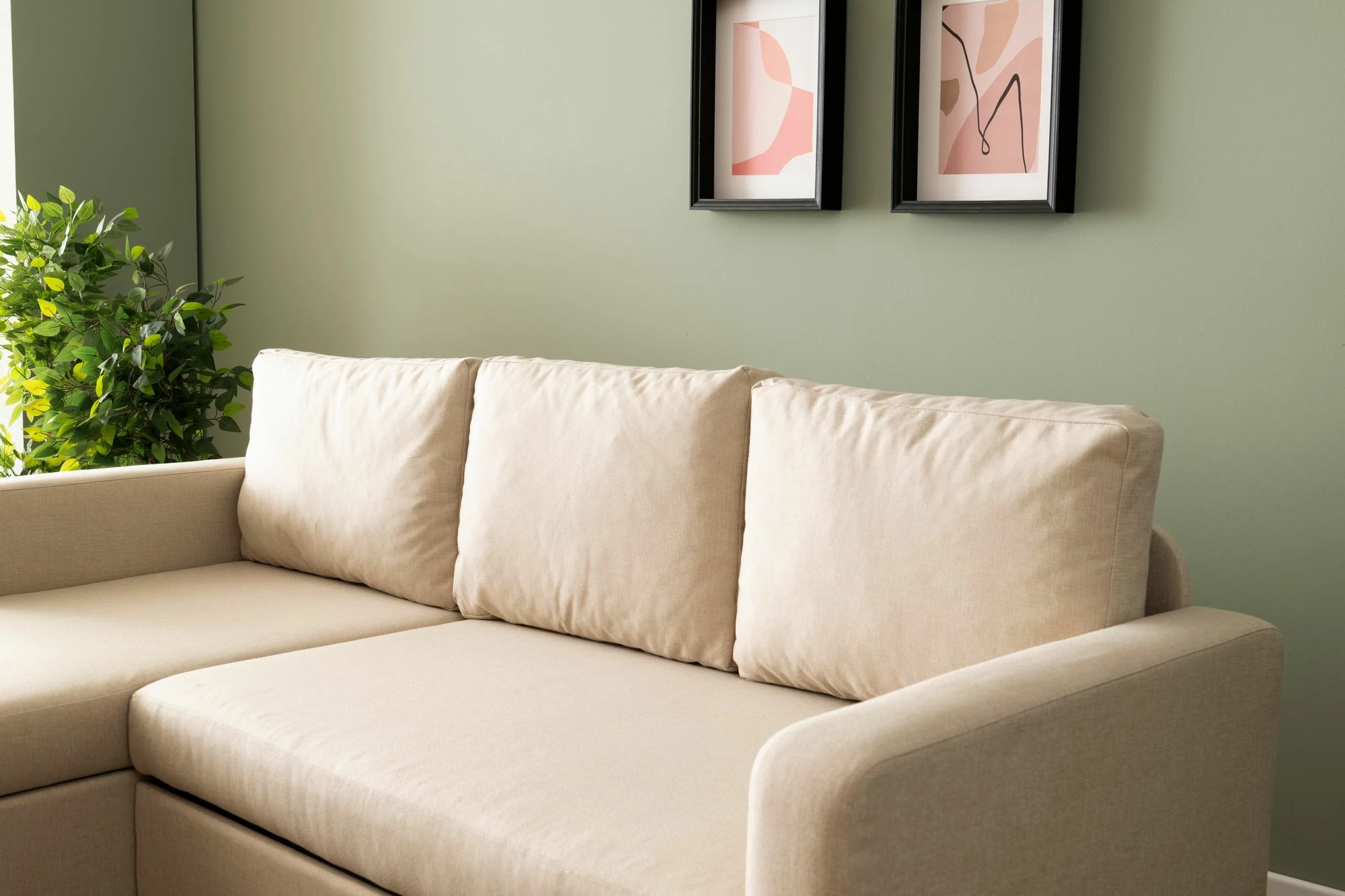Kënd-sofë krevati Atelier del Sofa, ngjyrë krem, Kado