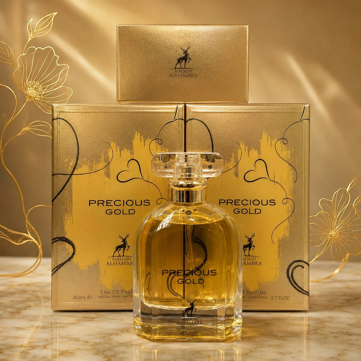 Maison Alhambra Precious Gold Eau de Parfum për Femra