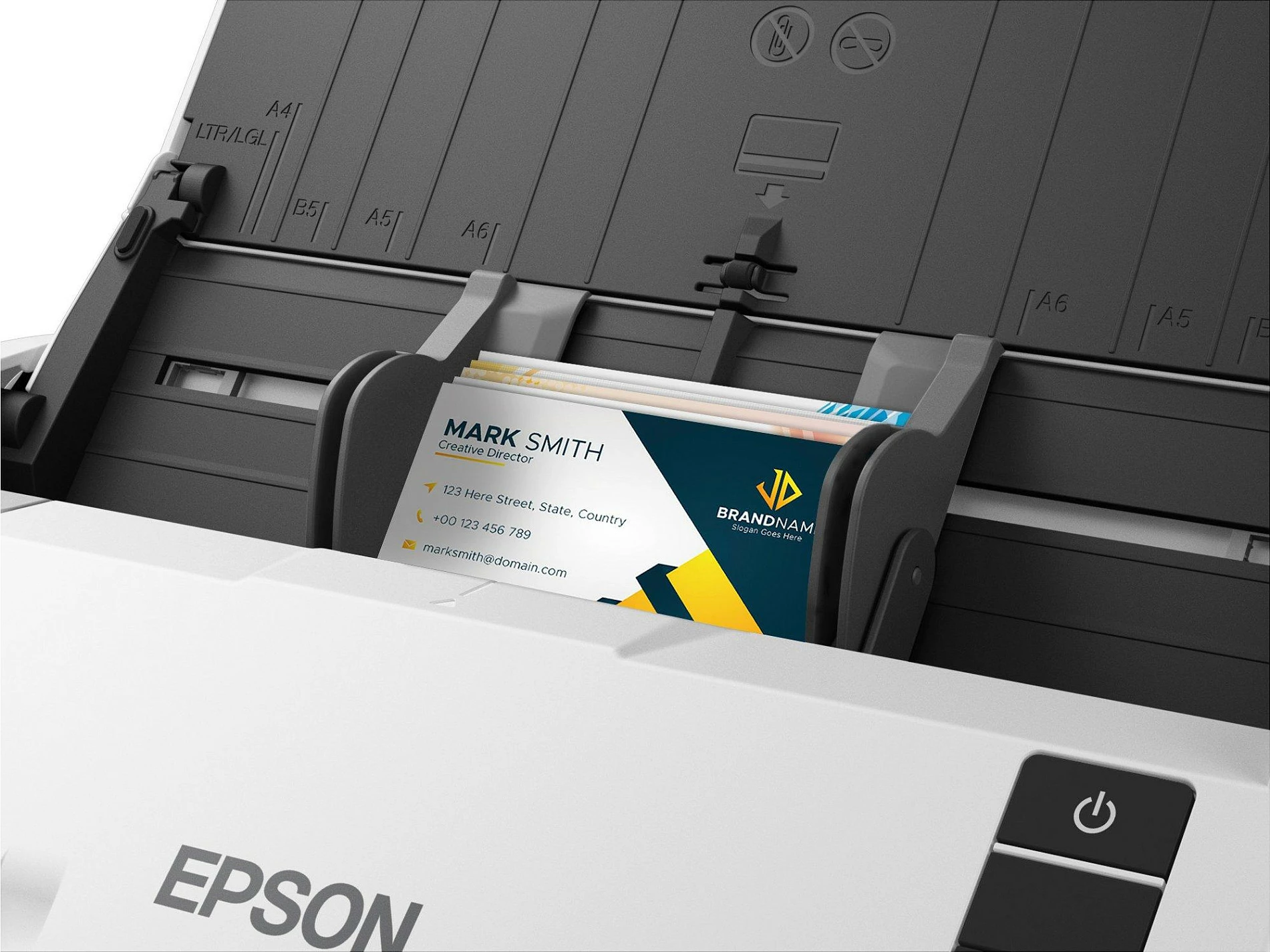 Skaner dokumentesh Epson WorkForce DS-530III, ADF, skanim dyanshëm, bardhë/gri