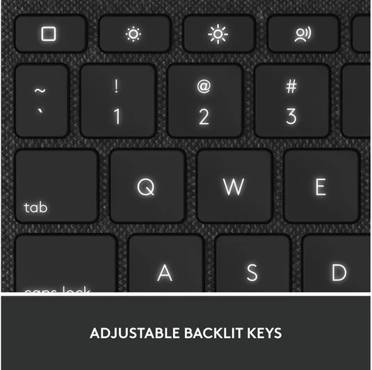 Logitech Combo Touch Detachable Backlit Keyboard Case with Trackpad