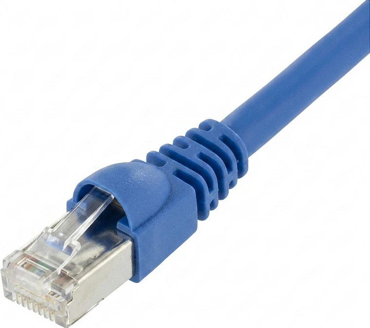 Kabllo rrjeti Ethernet Telegärtner CAT6a S/FTP 3m, kaltër