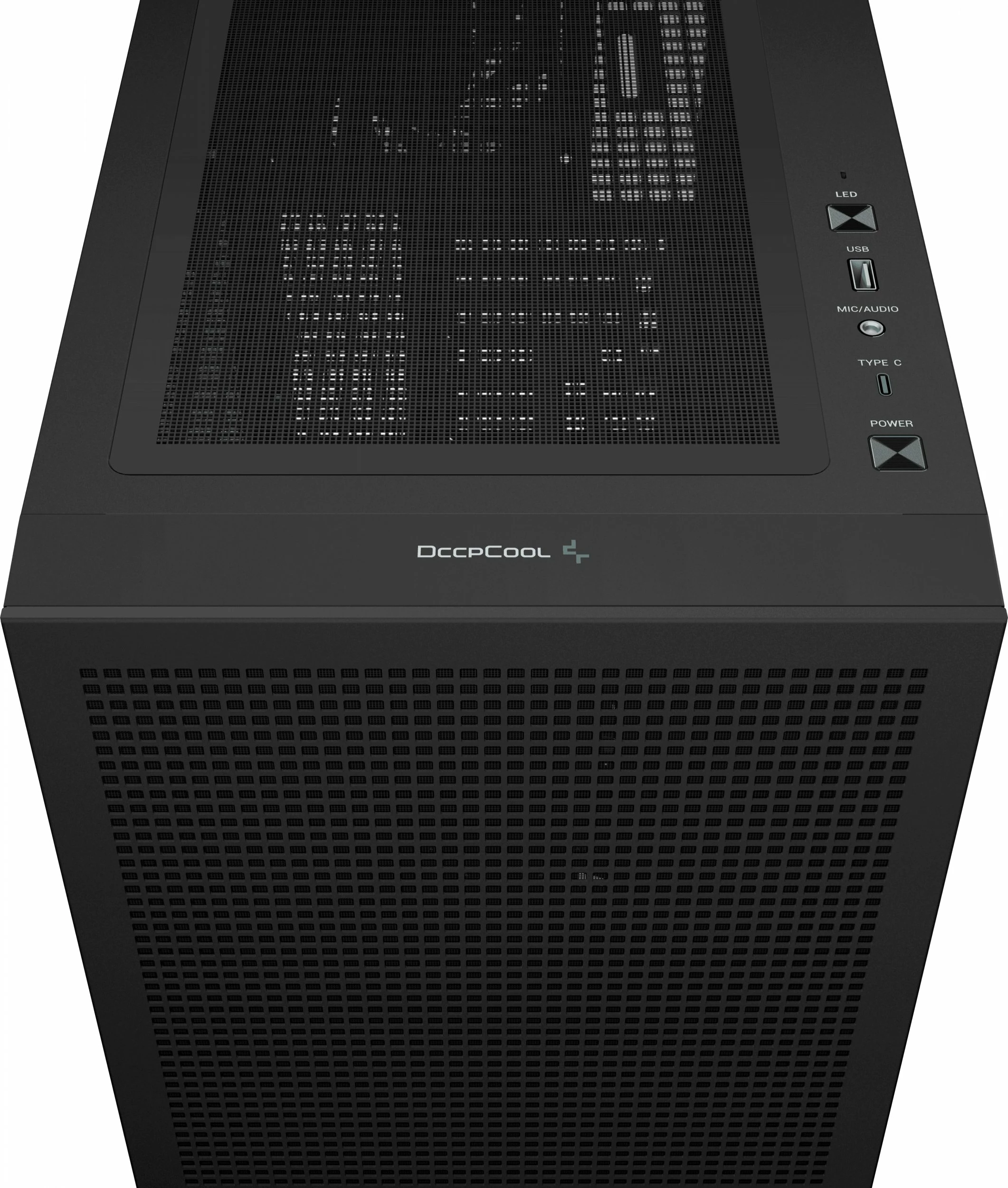 Kasë Deepcool CH560 Digital ARGB R-CH560-BKAPE4D-G-1, Midi Tower ATX/eATX, 4x PWM ARGB ventilatorë, USB-C, e zezë