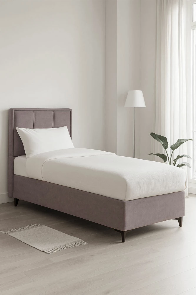 Krevat Piano me hapësirë për depo, ngjyrë kërpurdhe, 05-780, 207x97x115