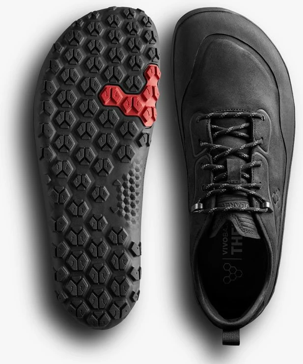 Këpucë meshkuj Vivobarefoot Tracker Leather At Low, të zeza