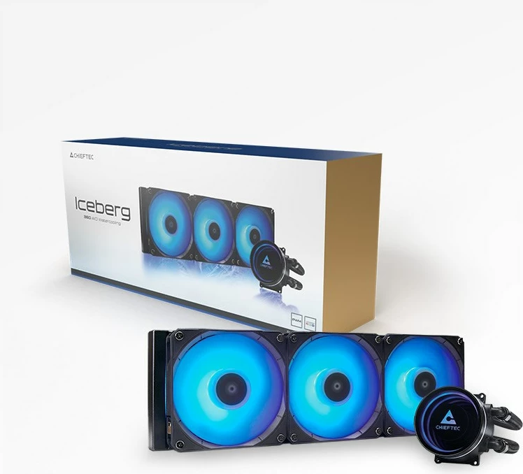 Ftohës me ujë Chieftec ICEBERG 360 RGB, CLC-360-RGB