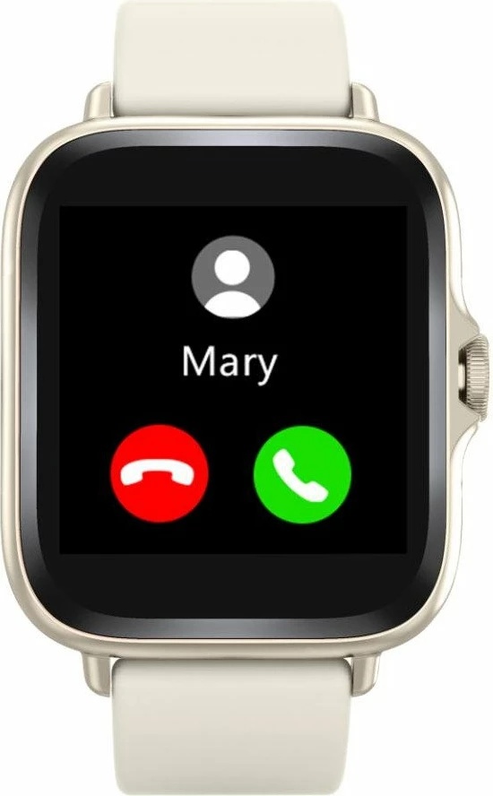 Smartwatch Denver SWC-156BEMK2 1.44\" TFT touchscreen Bluetooth 5.0 150 mAh, bezhë