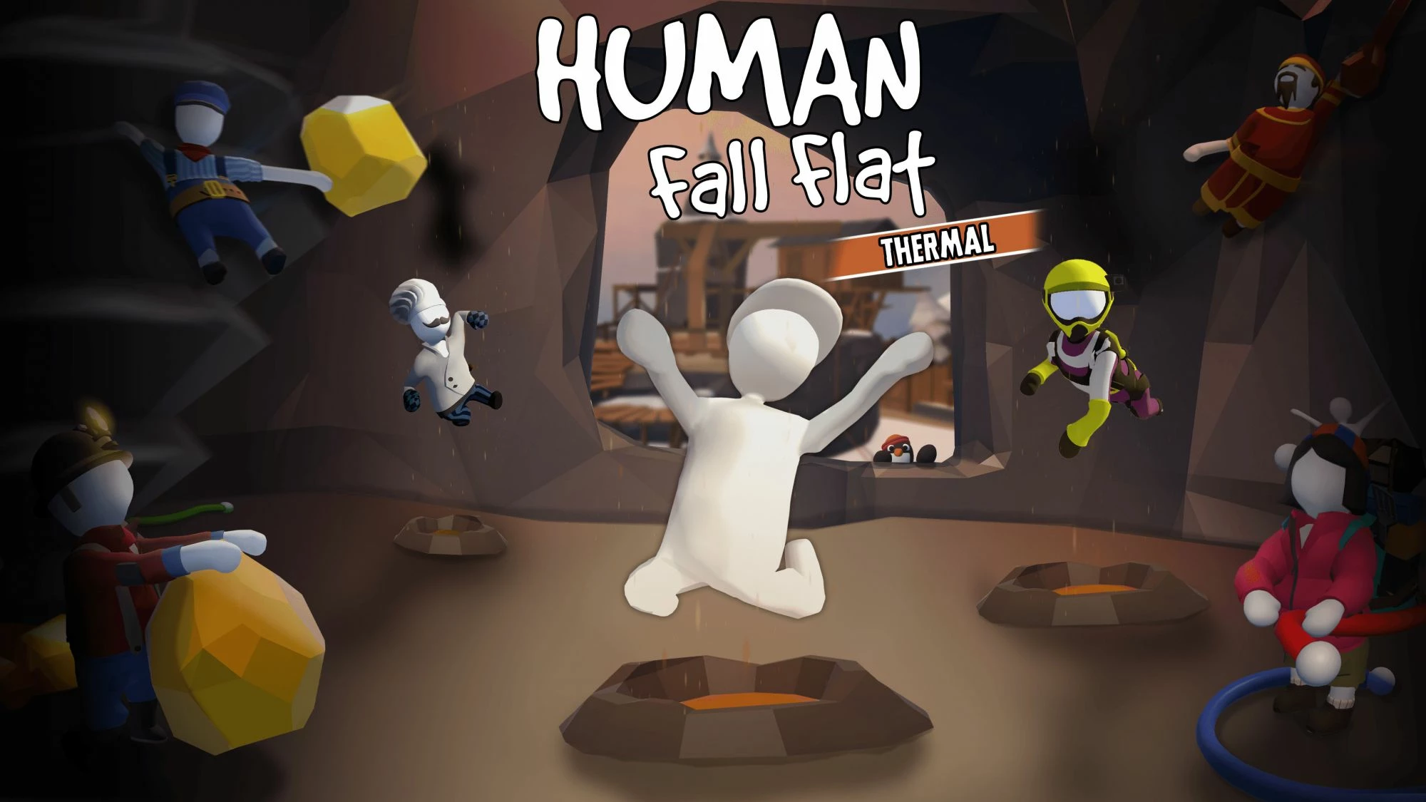 Lojë PS4 Curve Games Human: Fall Flat Dream Collection, PEGI 3, deri 8 lojtarë, 23 nivele