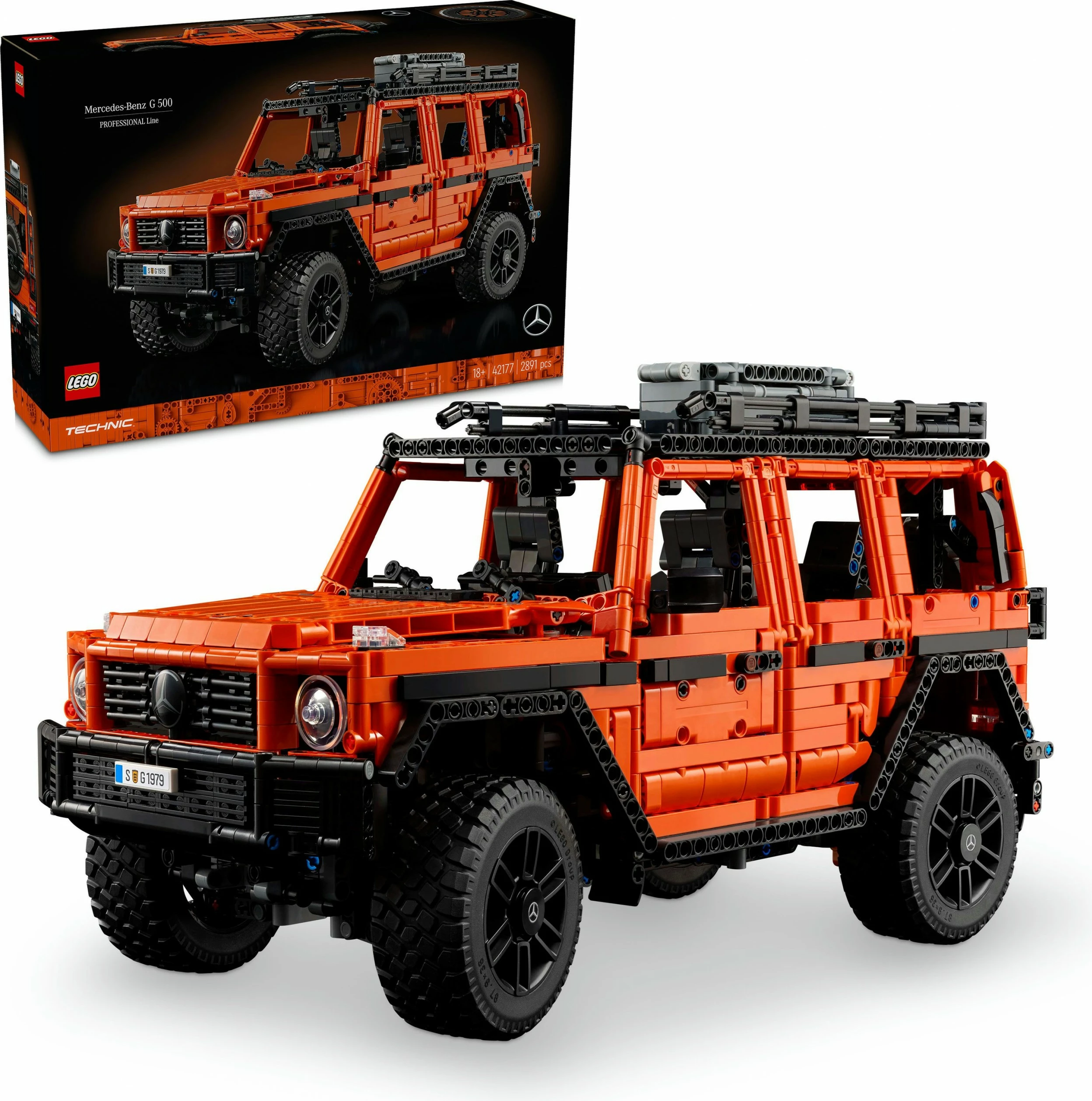 Set ndërtimi LEGO Mercedes-Benz G 500, 2891 pjesë, shumëngjyrëshe