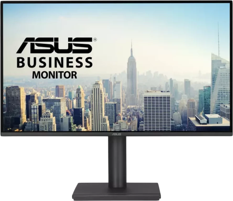 Monitor biznesi ASUS BE27AQ 27" QHD IPS 75Hz, me altoparlantë, USB hub, i zi