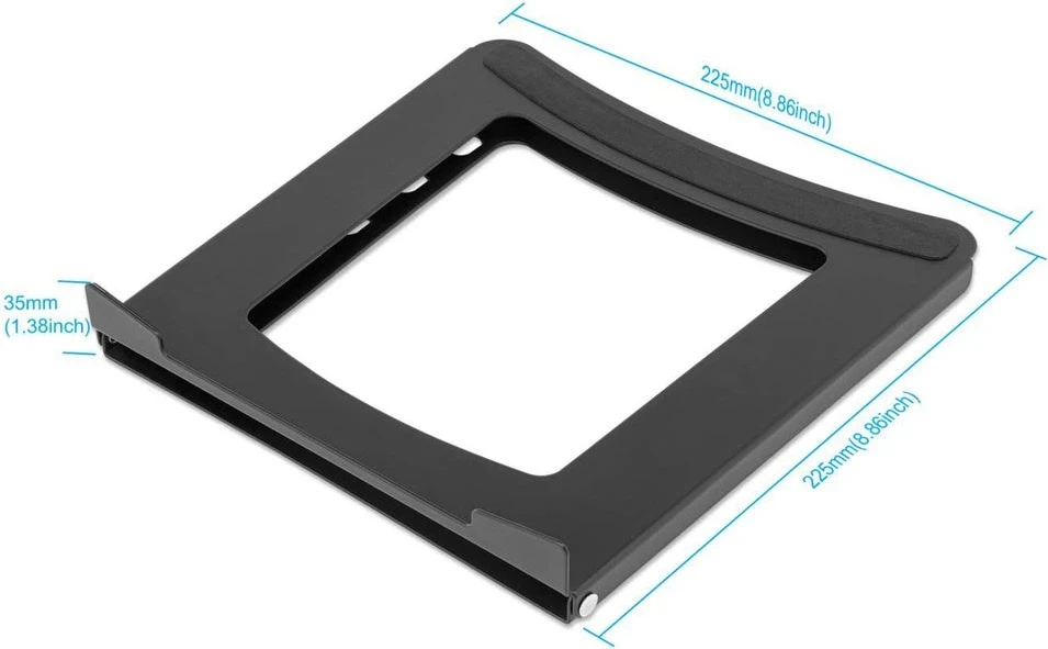 Mbajtëse për laptop Manhattan, 15.6", 5x pozicione, e zezë