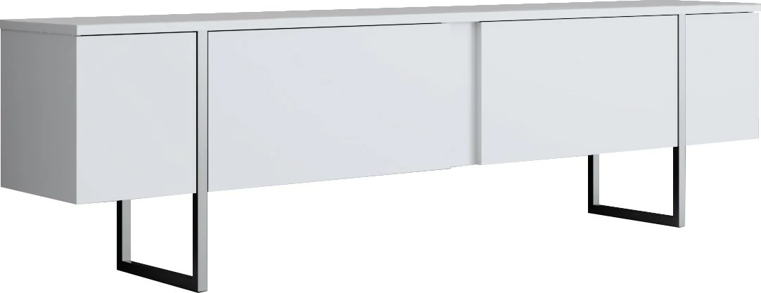 Set mobiljesh për dhomë dite, Luxe, e bardhë, argjend