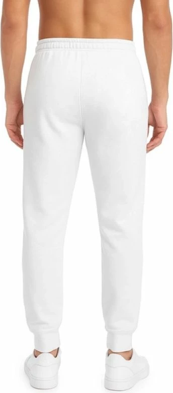 Pantallona sportive Fila për meshkuj, të bardha