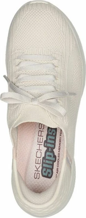 Këpucë Skechers Ultra Flex 3.0 për femra, ngjyrë krem [Madhësia: 37]