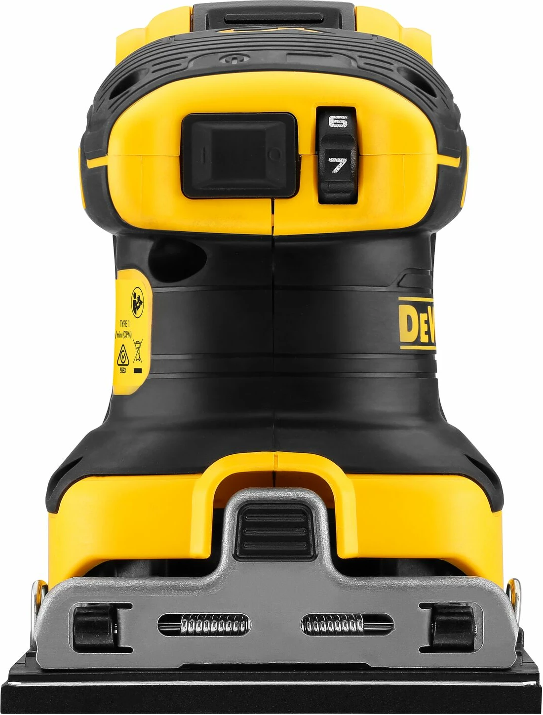 Shlajfer orbital 1/4 fletë DeWalt DCW200NT 18V XR brushless, T-STAK
