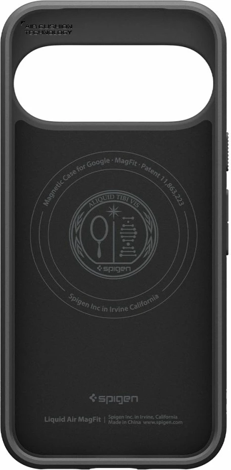 Mbështjellës Spigen Liquid Air Mag për Google Pixel 11 Pro, MagSafe, TPU, Matte Black, 1 copë