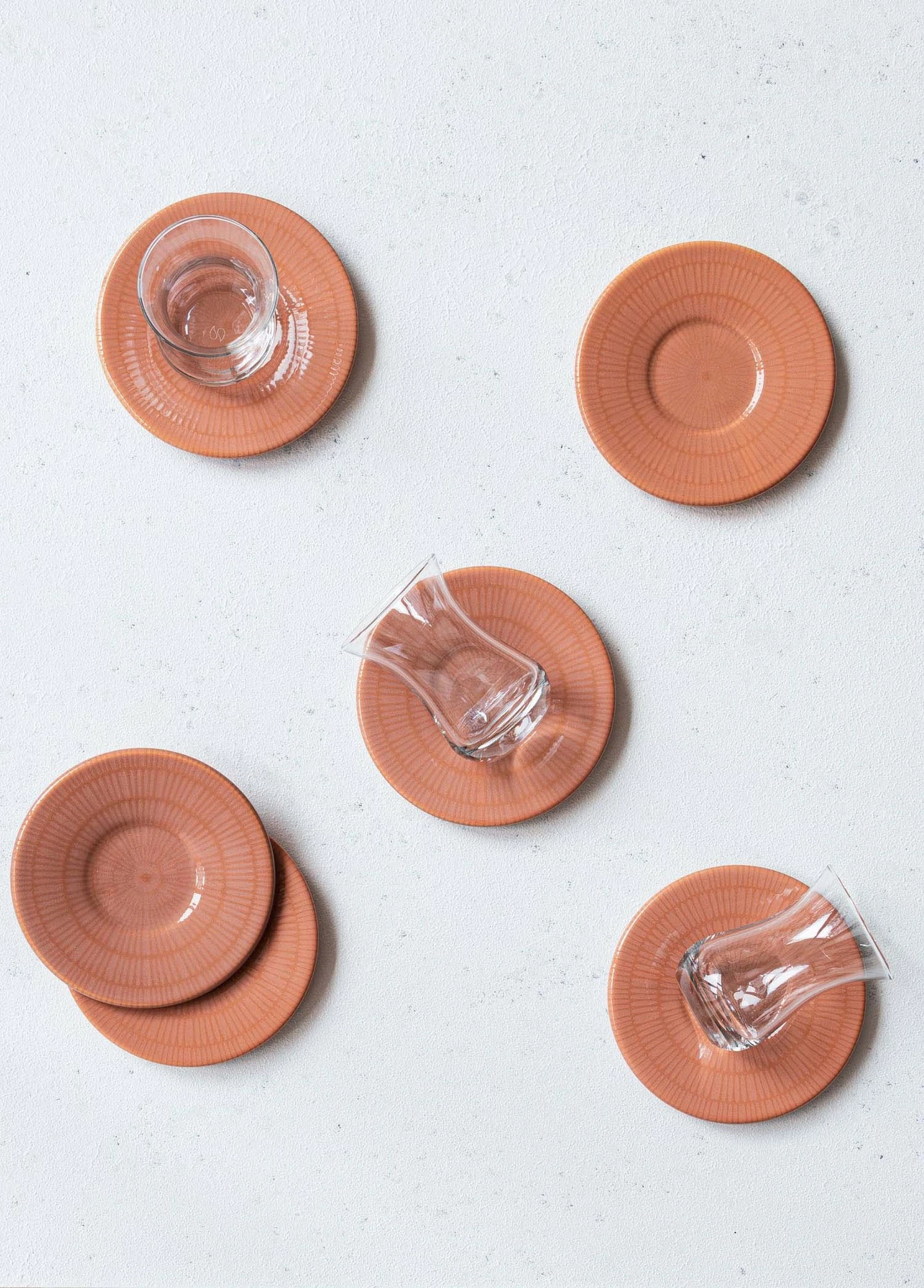 Set pjatash qeramike (6 copë), Hermia, NON0037