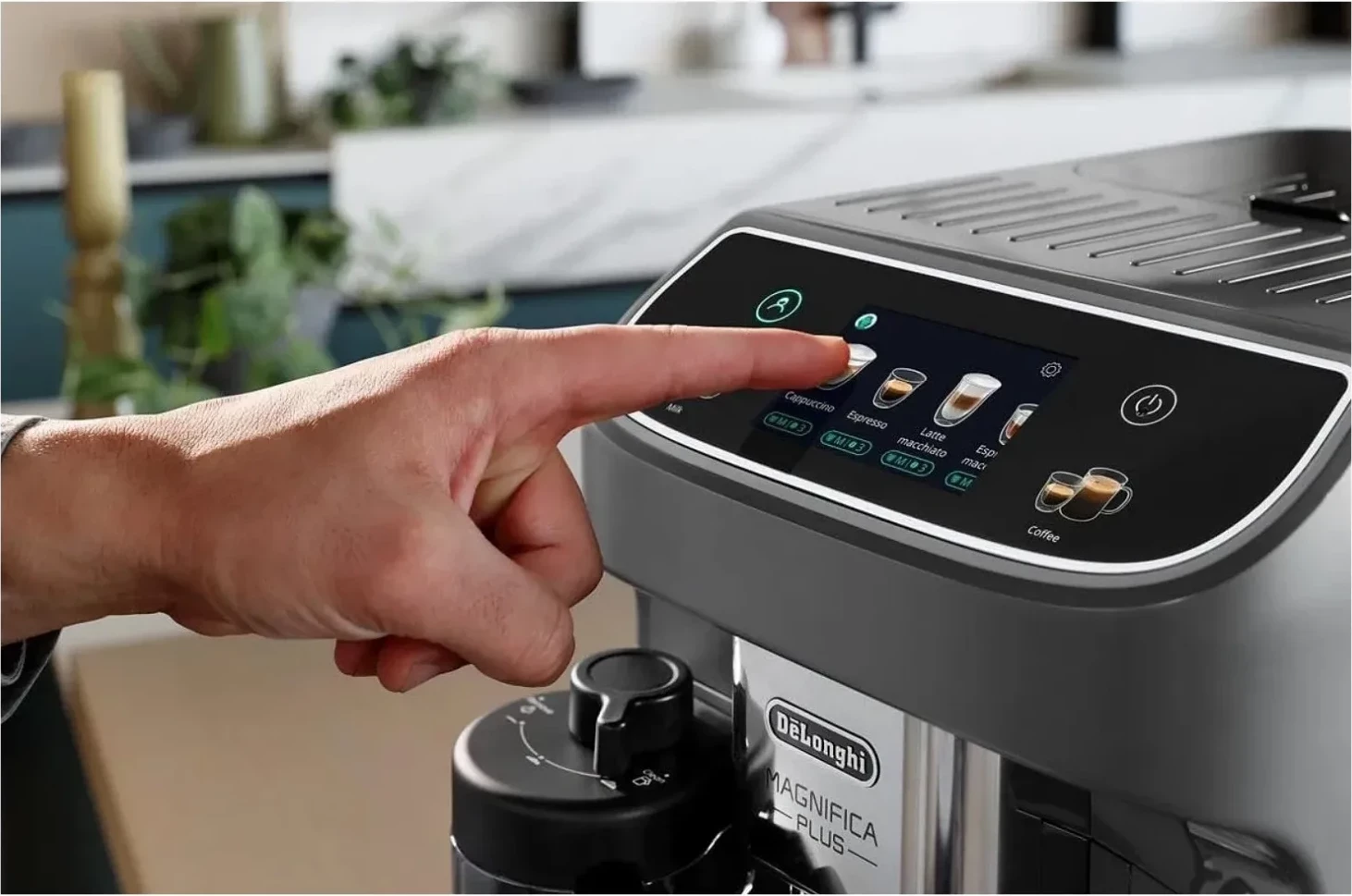 Aparat kafeje DeLonghi Magnifica Plus ECAM 320.61.G, automatik, gri