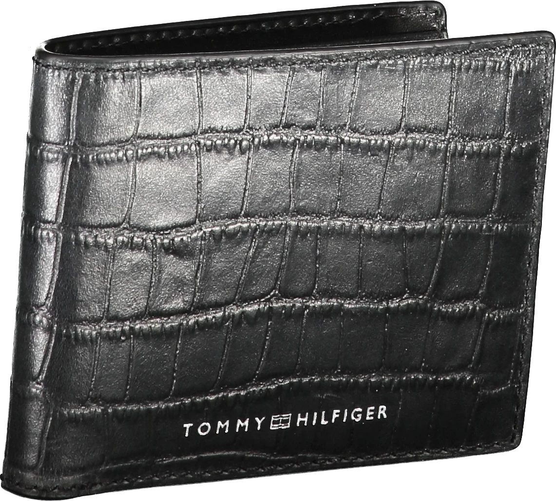 Portofol Tommy Hilfiger meshkuj, i zi