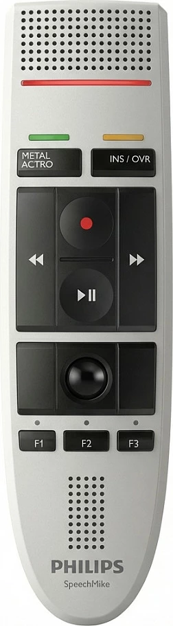 Mikrofon diktimi Philips SpeechMike III Pro LFH3200/01, gri