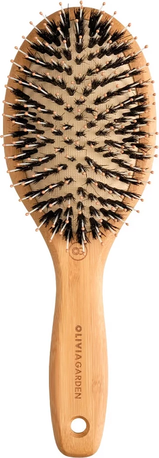 Furçë flokësh Olivia Garden Bamboo Touch Detangle Combo për femra M, 1 copë