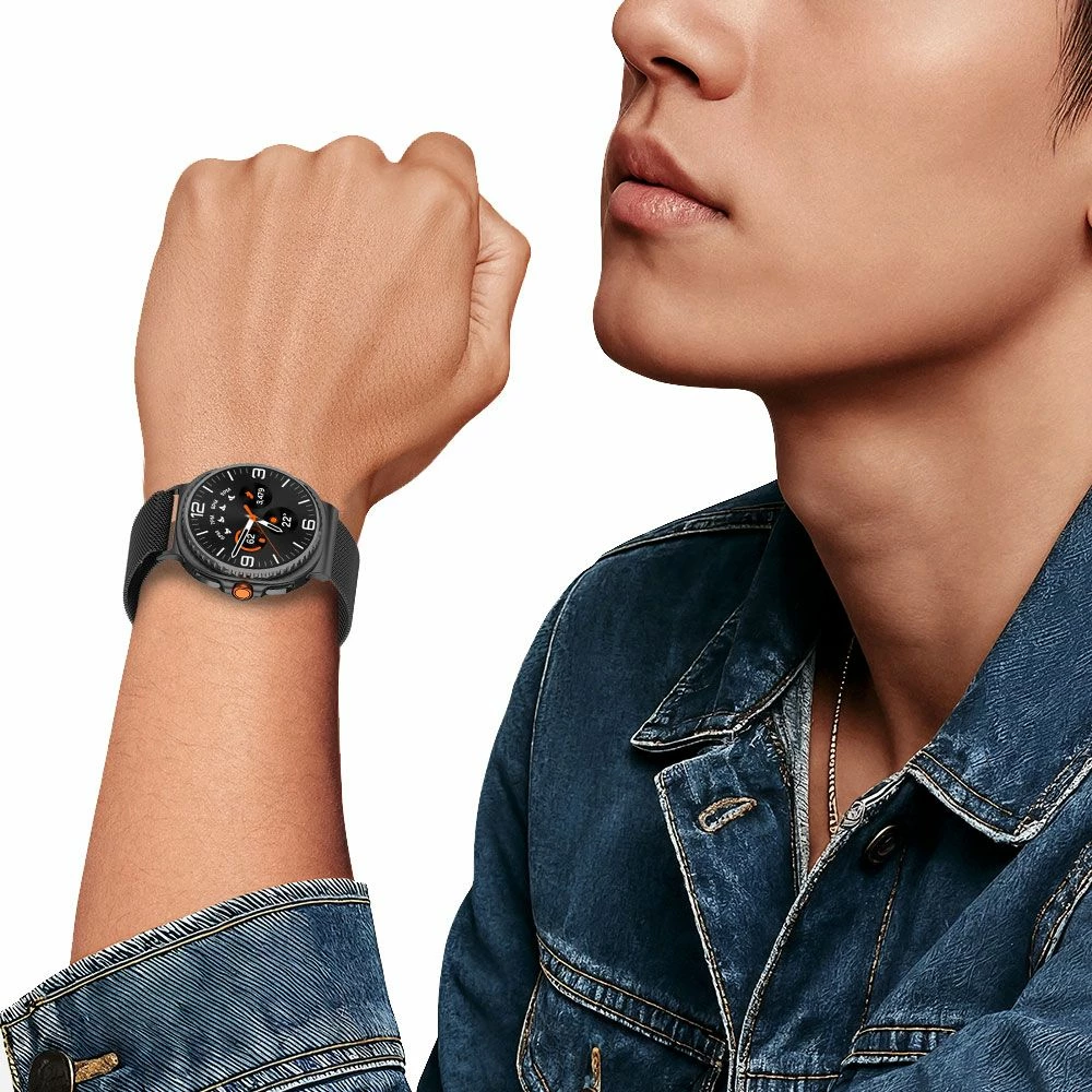 Rrip ore Milanese Tech-Protect MilaneseBand për Samsung Galaxy Watch 40/44/46 mm, i zi, 1 copë