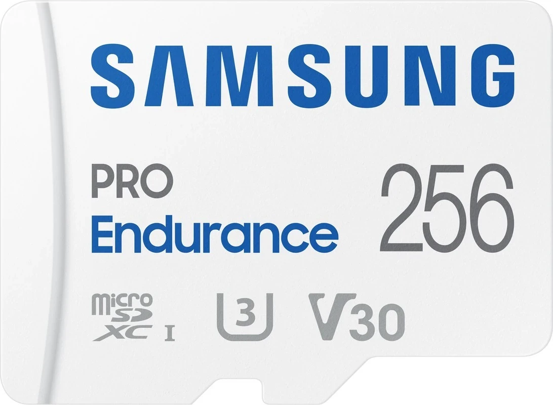Kartë memorie Samsung PRO Endurance microSDXC 256GB, versioni 2022