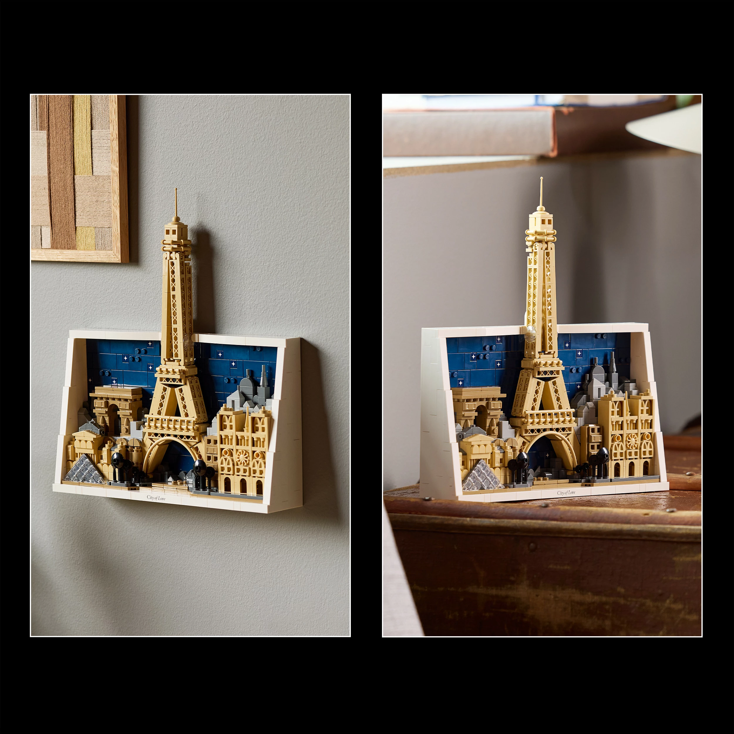 Set ndërtimi LEGO Architecture Paris City of Love 21064, 958 copa, multikolor
