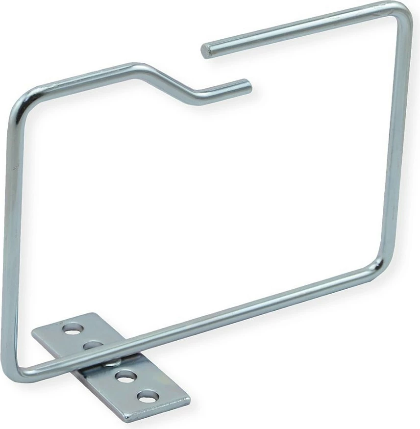 Mbajtës kabllosh ROLINE 26.30.0010, për rack, metal, argjend