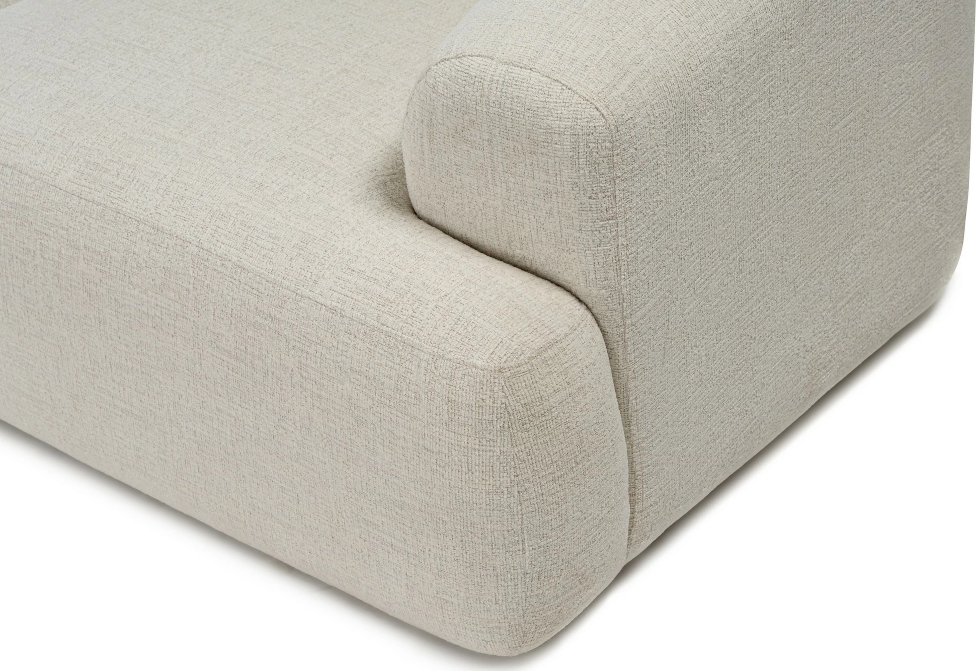 Divan treshe Atelier del Sofa, Sofia 3, i bardhë