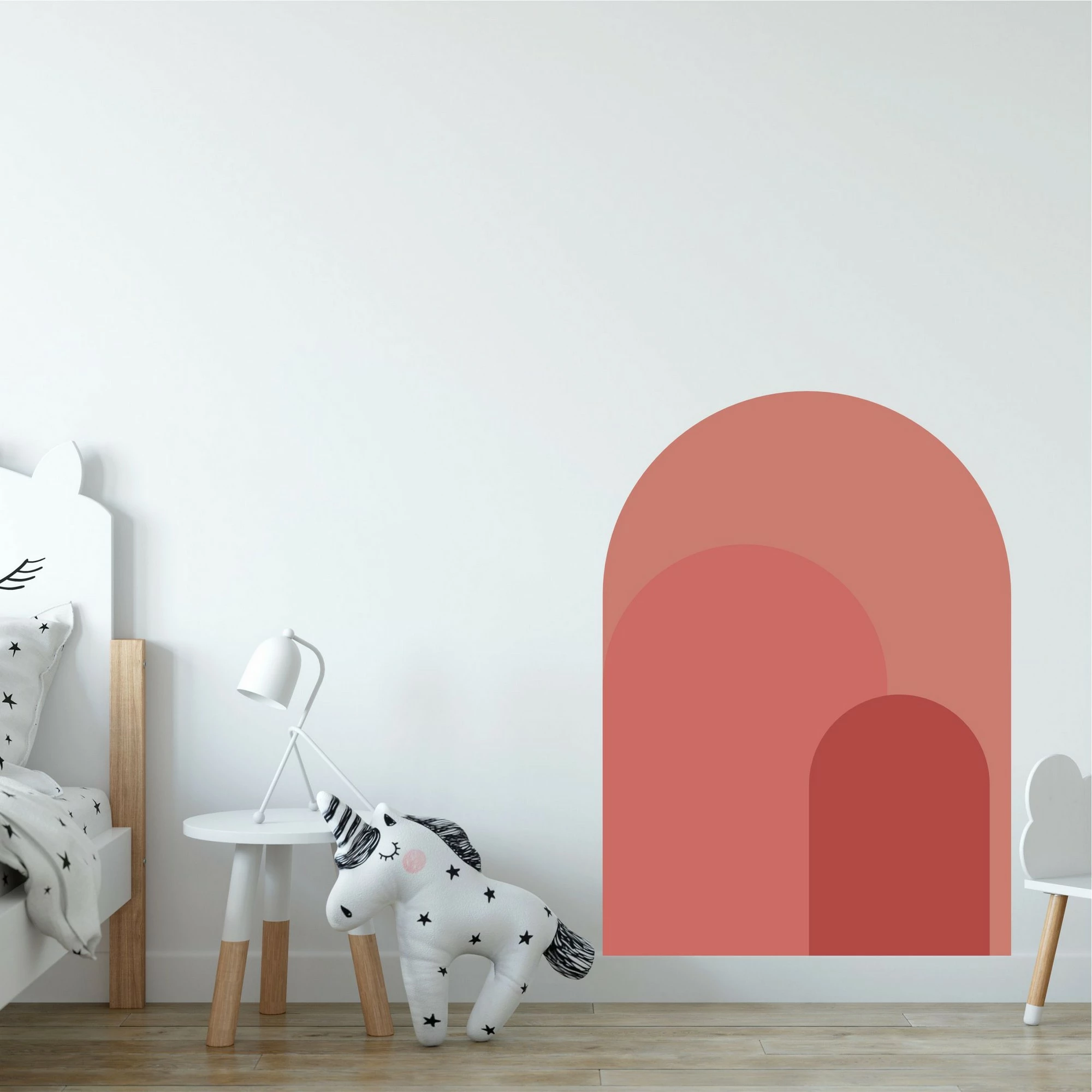 Sticker dekorativ për mur Wallity, shumëngjyrësh, MB-00103