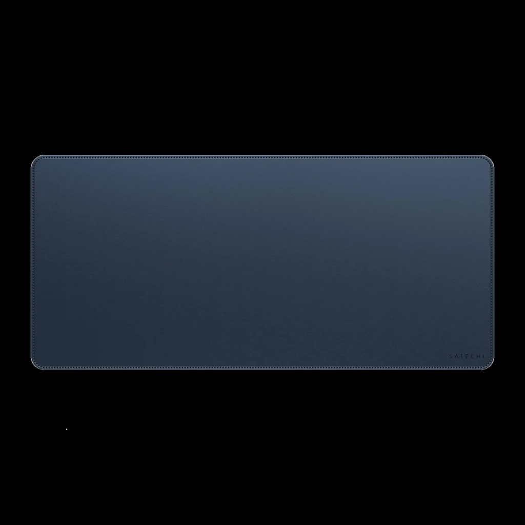 Satechi Vegan-Leather Premium Desk Mat - Blue