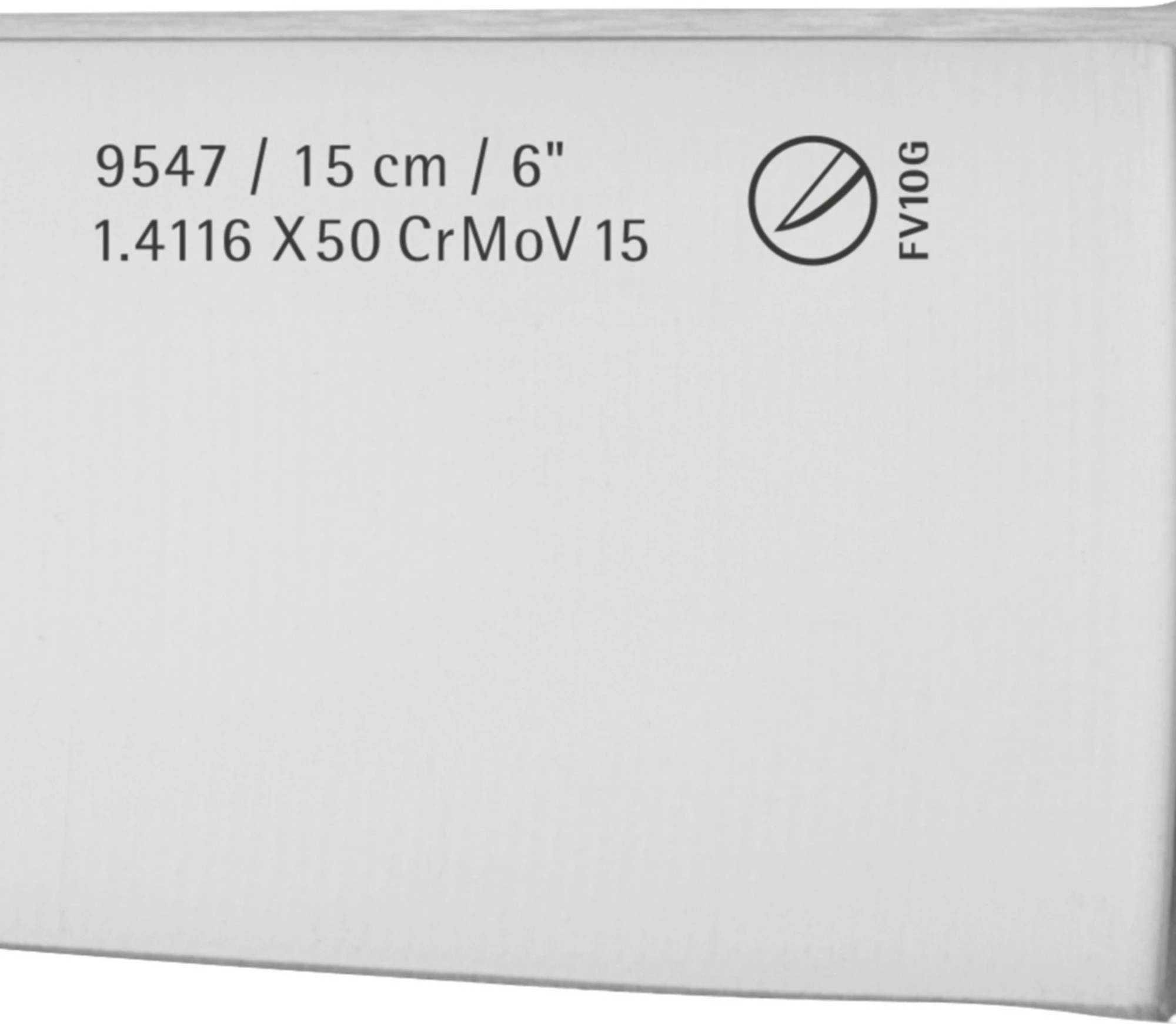 Thikë kuzhine WMF Spitzenklasse Plus 30cm, çelik inox, dorezë e zezë