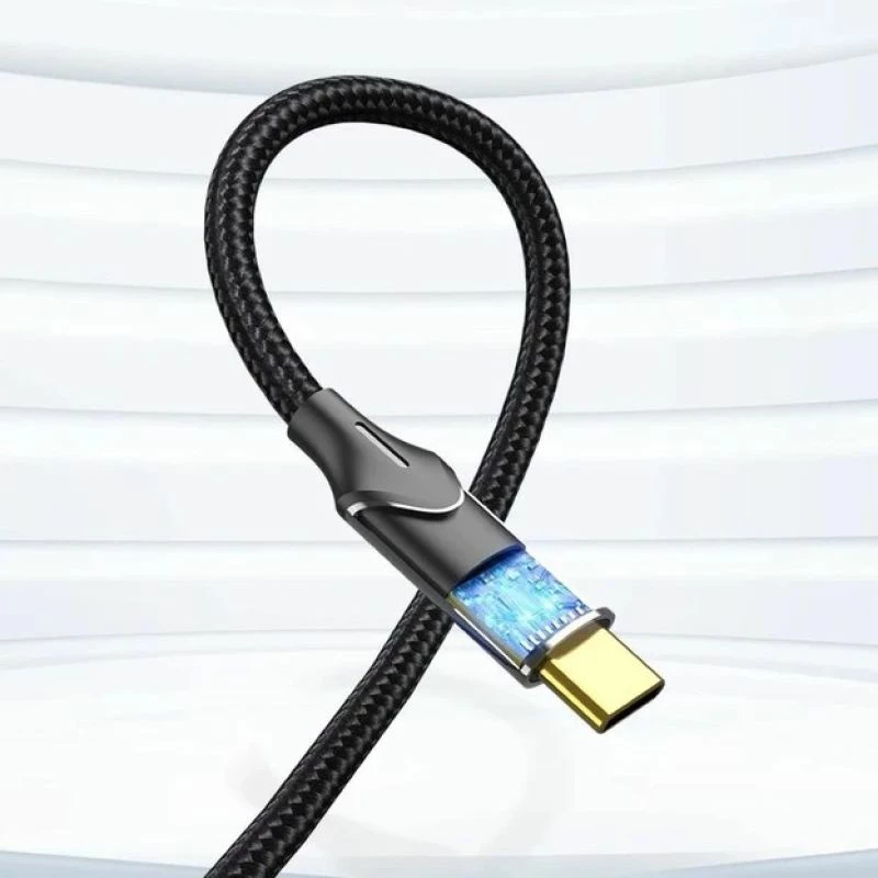 Kabllo audio Vention USB-C në 2RCA, 2 metra, e zezë