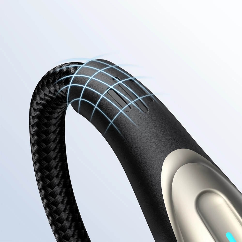 Kabllo USB-C në USB-C Joyroom Star-Light Series SA27-CC5, 1.2m, 100W, e zezë