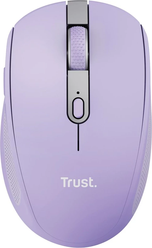 Maus Trust Ozaa, Wireless RF + Bluetooth, 3200 DPI, Lilac