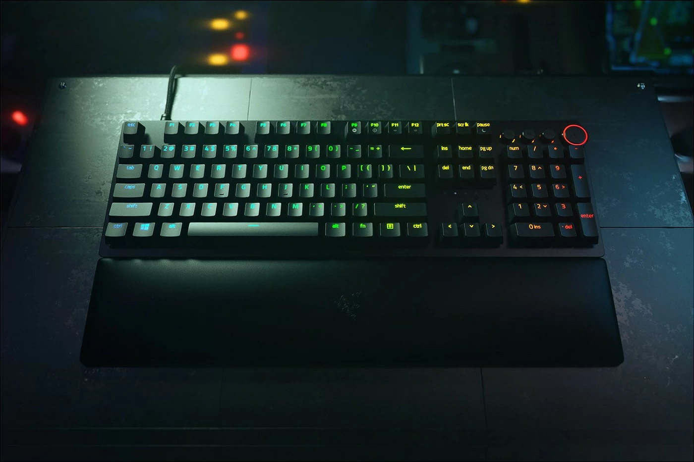 Tastierë Razer Huntsman V2, Wired, USB, RGB LED, e zezë