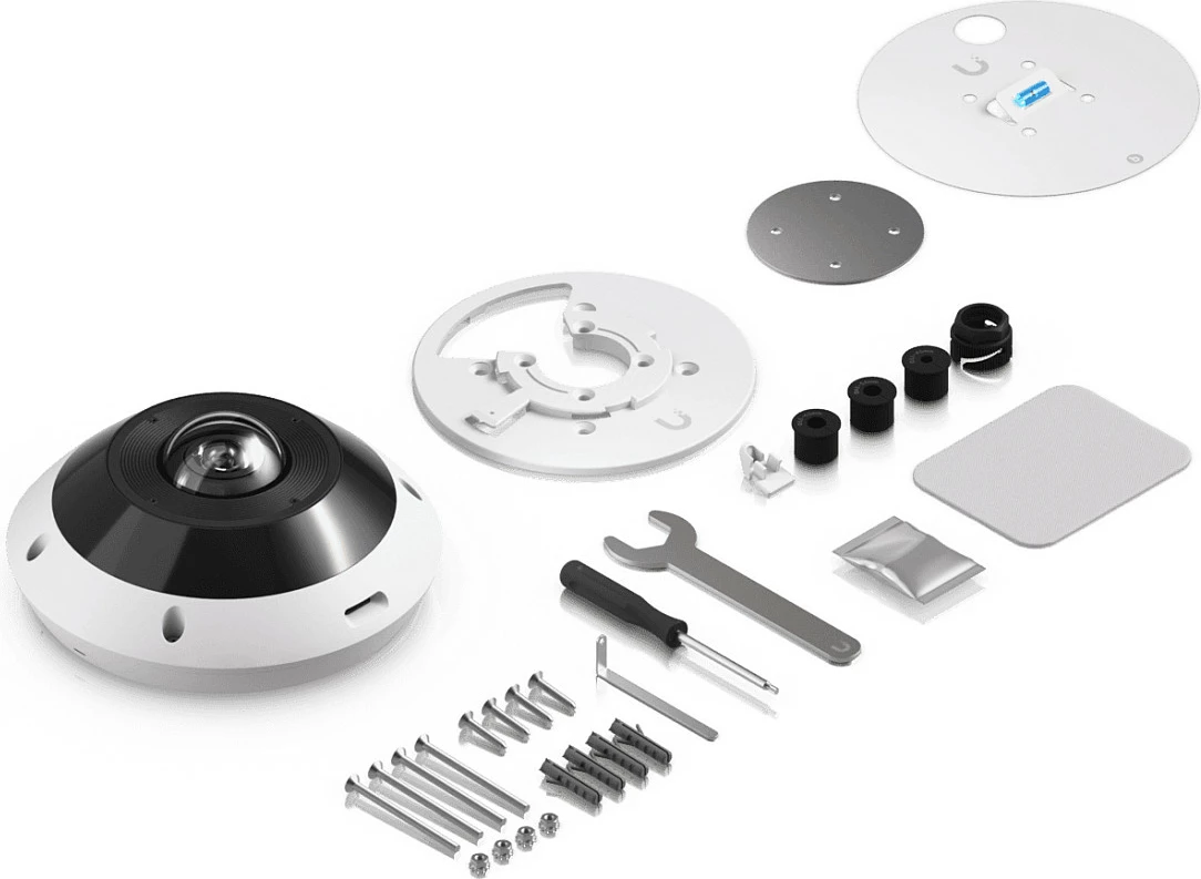 Kamerë sigurie IP Ubiquiti G6 Pro 360, 12MP, 360°, PoE, Indoor/Outdoor, e bardhë