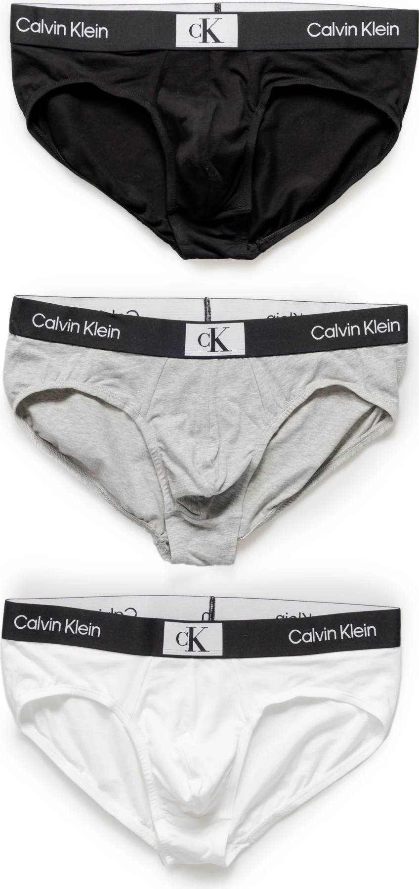Të brendshme hip brief për meshkuj Calvin Klein Underwear 000NB3527A, të bardha [Madhësia: S]