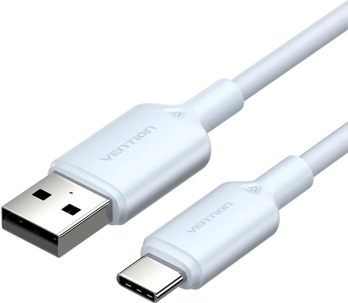 Kabllo USB 2.0 në USB-C Vention CTQLH, 2 metra, Blu