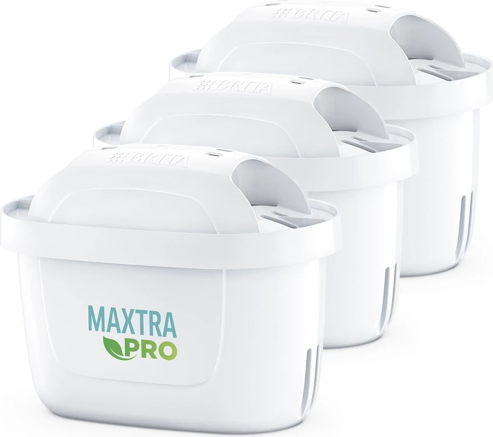 Filtrat e ujit Brita MX+ Pro Pure Performance, 150L, 3 copë, të bardha