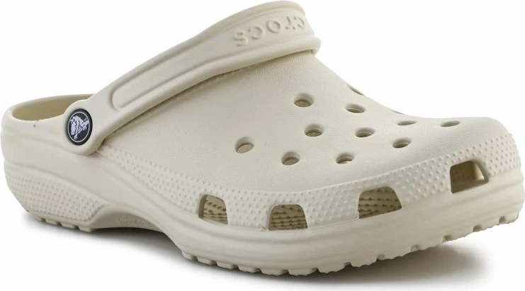 Papuqe Crocs Classic Bone për meshkuj dhe femra, krem