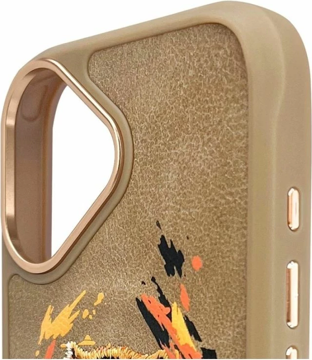 Kapak MagSafe Nimmy Tiger për iPhone 16, kafe