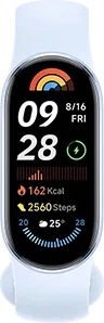 Smartwatch Xiaomi Smart Band 9 BHR8346GL, ekran 1.62\" AMOLED, 5 ATM, Arctic Blue