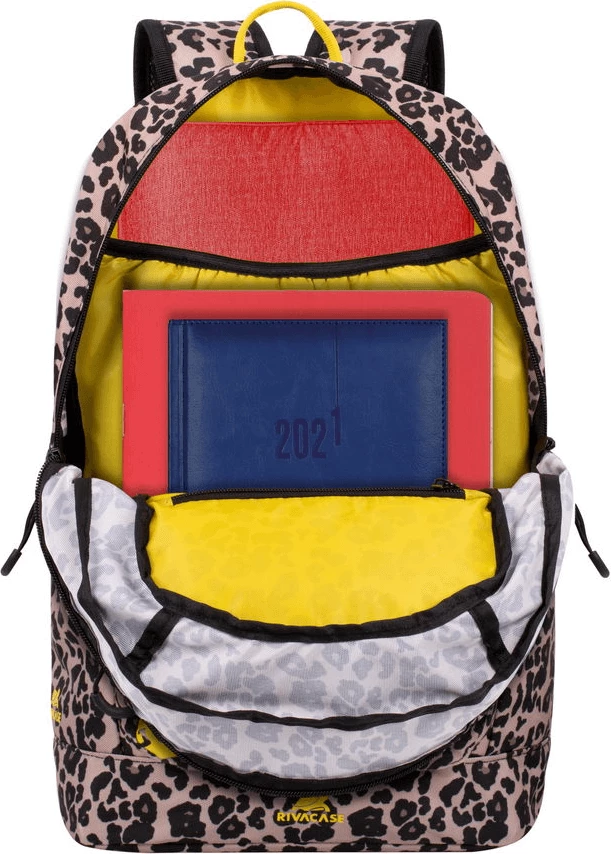 Çantë shpine RIVACASE 5421 Erebus 14L waterproof për laptop/tablet deri 10.1\", Leopard